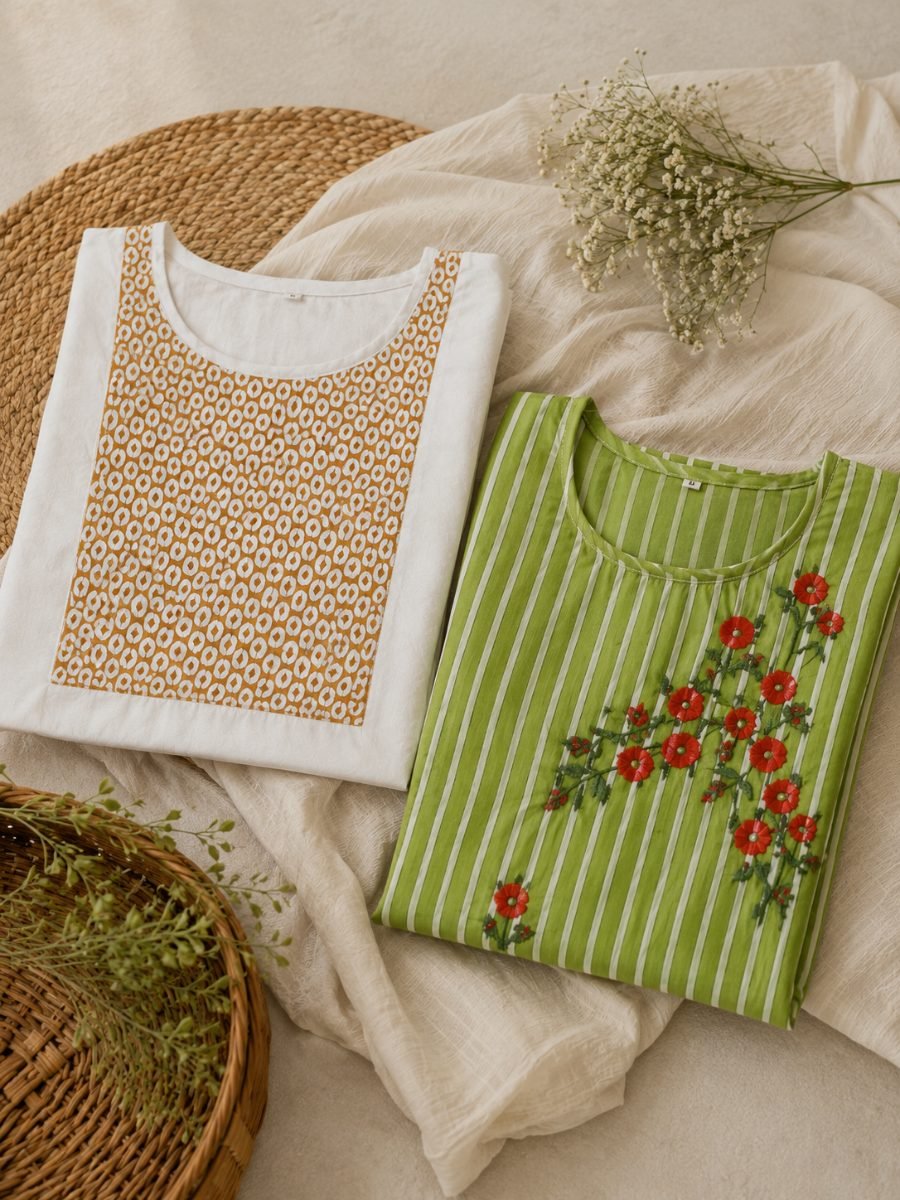 Women's Casual Cotton Kurtis Combo | Soft Fabric Printed Styles
